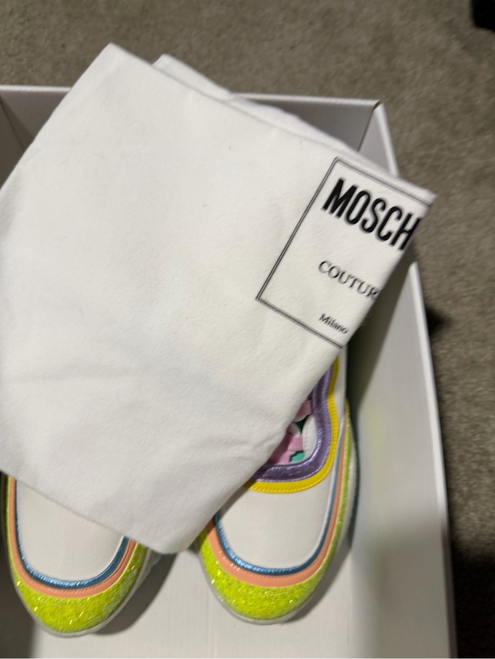 Moschino Teddy Bubble Sneakers - Picture 8 of 10